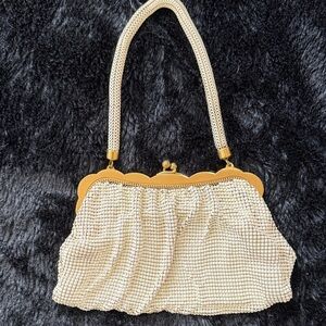 Vintage Whiting & Davis Mesh Evening Bag Clutch